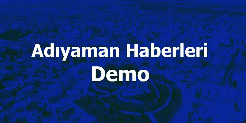 Adıyaman Haber Demo